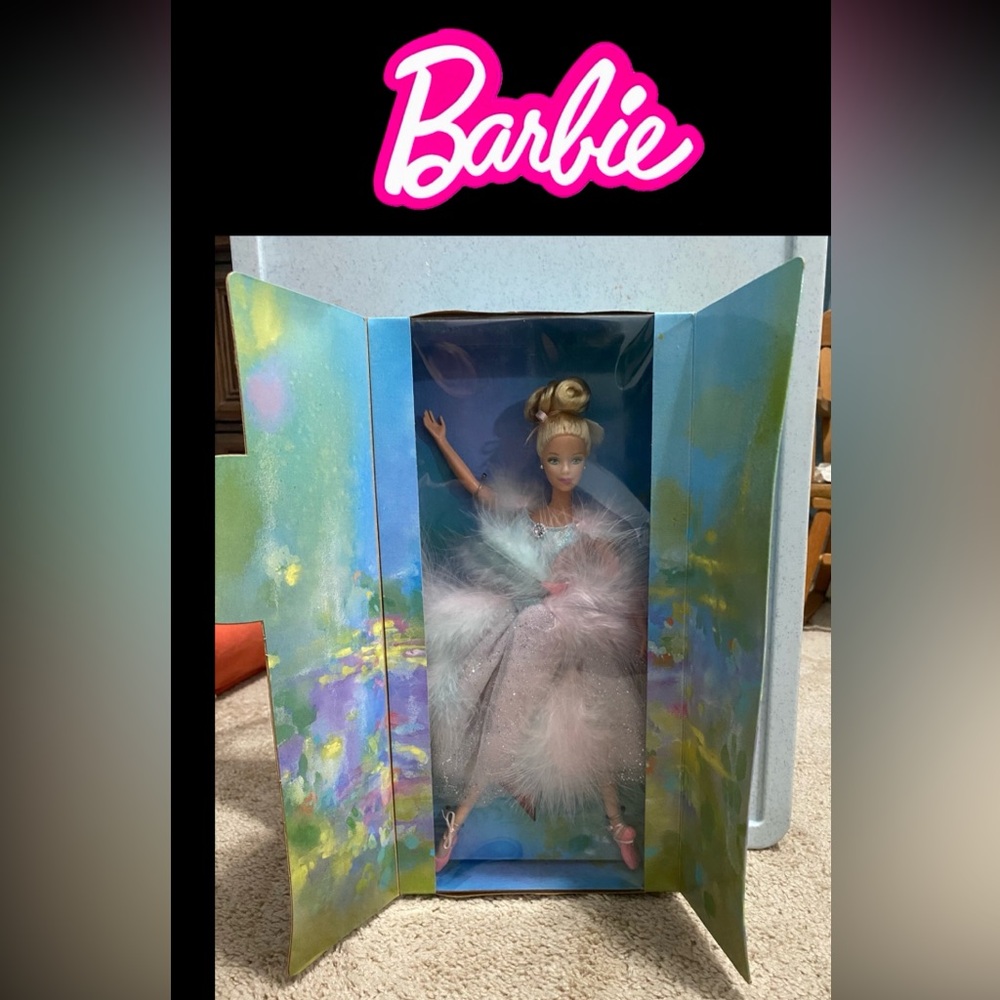 Barbie Elegant Doll with Pink and White Accents